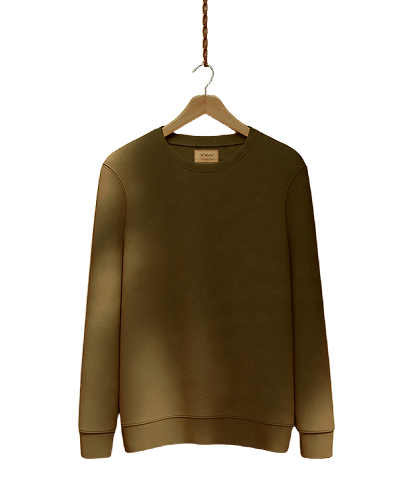 Minimal crewneck sweatshirt